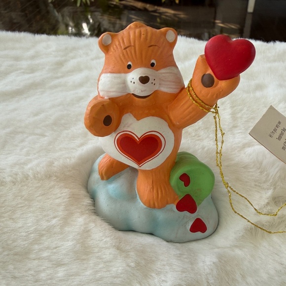 Care Bears Vintage Tender Heart  Figurine Original Tag - Picture 5 of 11